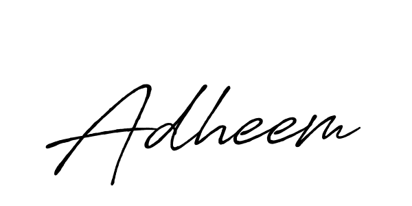 Antro_Vectra_Bolder is a professional signature style that is perfect for those who want to add a touch of class to their signature. It is also a great choice for those who want to make their signature more unique. Get Adheem name to fancy signature for free. Adheem signature style 7 images and pictures png