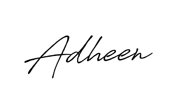 Adheen stylish signature style. Best Handwritten Sign (Antro_Vectra_Bolder) for my name. Handwritten Signature Collection Ideas for my name Adheen. Adheen signature style 7 images and pictures png