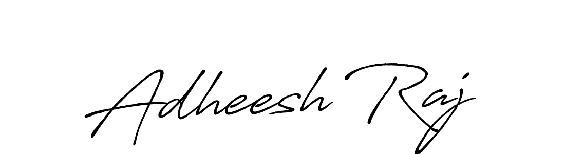 The best way (Antro_Vectra_Bolder) to make a short signature is to pick only two or three words in your name. The name Adheesh Raj include a total of six letters. For converting this name. Adheesh Raj signature style 7 images and pictures png