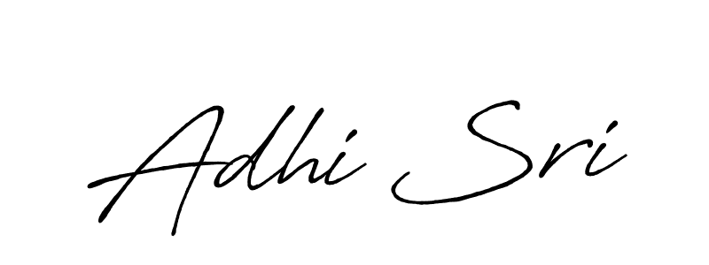 How to make Adhi Sri signature? Antro_Vectra_Bolder is a professional autograph style. Create handwritten signature for Adhi Sri name. Adhi Sri signature style 7 images and pictures png
