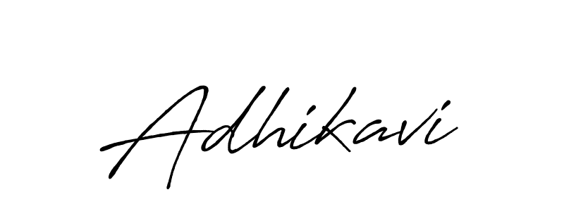 Also You can easily find your signature by using the search form. We will create Adhikavi name handwritten signature images for you free of cost using Antro_Vectra_Bolder sign style. Adhikavi signature style 7 images and pictures png