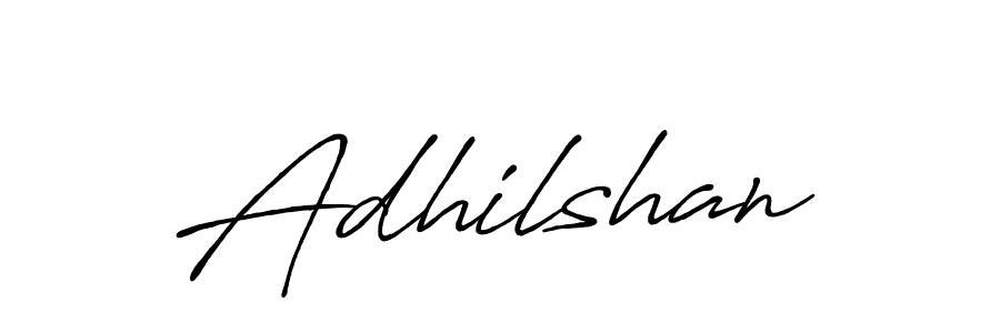 Similarly Antro_Vectra_Bolder is the best handwritten signature design. Signature creator online .You can use it as an online autograph creator for name Adhilshan. Adhilshan signature style 7 images and pictures png