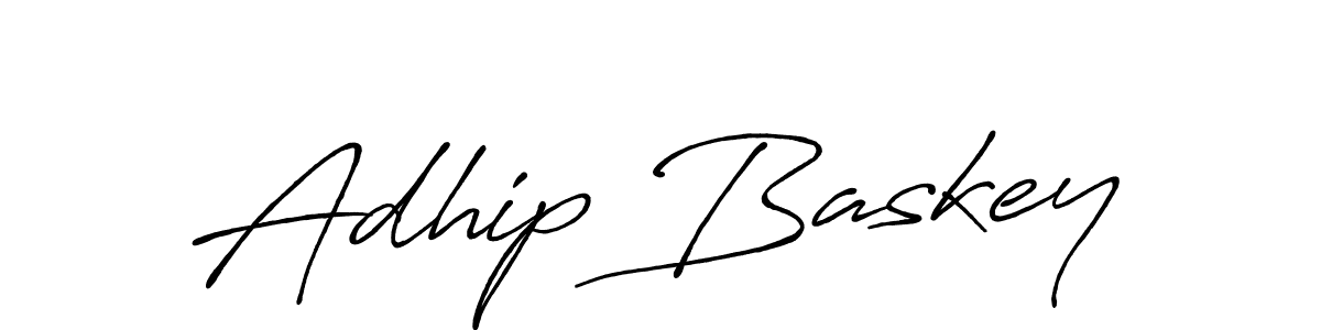 This is the best signature style for the Adhip Baskey name. Also you like these signature font (Antro_Vectra_Bolder). Mix name signature. Adhip Baskey signature style 7 images and pictures png