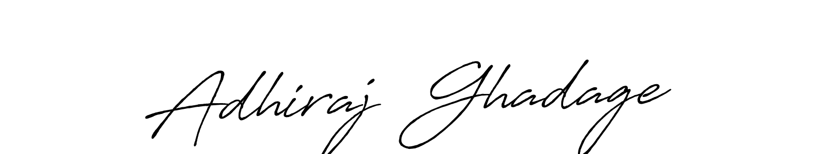 Make a beautiful signature design for name Adhiraj  Ghadage. Use this online signature maker to create a handwritten signature for free. Adhiraj  Ghadage signature style 7 images and pictures png