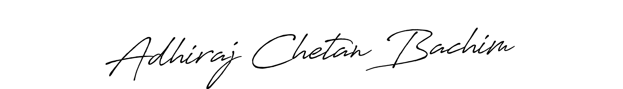 Similarly Antro_Vectra_Bolder is the best handwritten signature design. Signature creator online .You can use it as an online autograph creator for name Adhiraj Chetan Bachim. Adhiraj Chetan Bachim signature style 7 images and pictures png