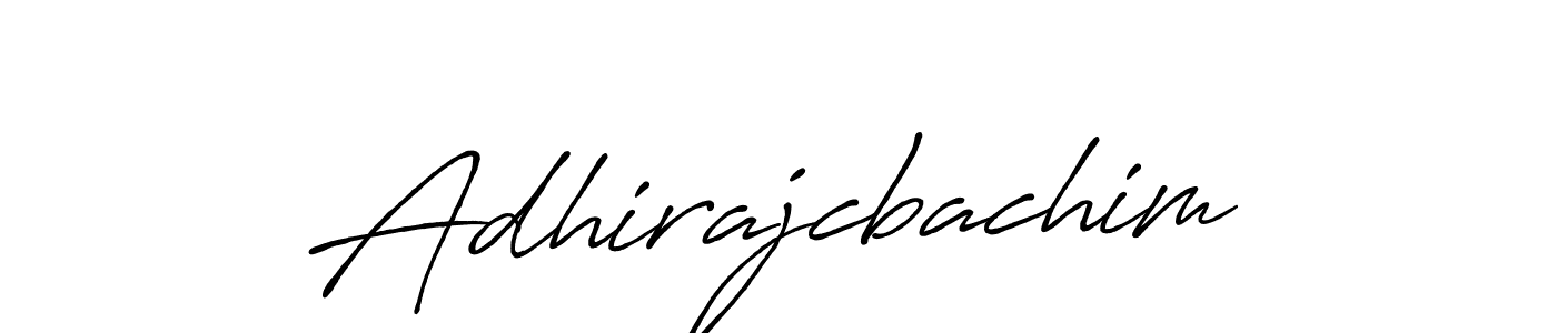 How to make Adhirajcbachim signature? Antro_Vectra_Bolder is a professional autograph style. Create handwritten signature for Adhirajcbachim name. Adhirajcbachim signature style 7 images and pictures png