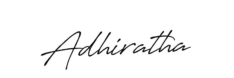Make a beautiful signature design for name Adhiratha. With this signature (Antro_Vectra_Bolder) style, you can create a handwritten signature for free. Adhiratha signature style 7 images and pictures png