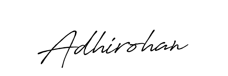 Make a beautiful signature design for name Adhirohan. Use this online signature maker to create a handwritten signature for free. Adhirohan signature style 7 images and pictures png