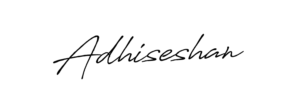 Make a beautiful signature design for name Adhiseshan. With this signature (Antro_Vectra_Bolder) style, you can create a handwritten signature for free. Adhiseshan signature style 7 images and pictures png