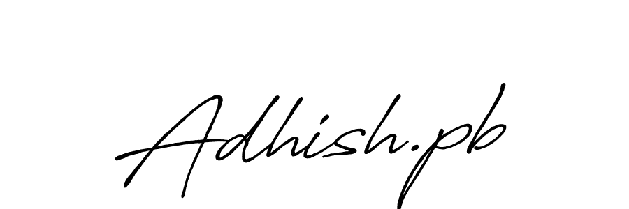 Here are the top 10 professional signature styles for the name Adhish.pb. These are the best autograph styles you can use for your name. Adhish.pb signature style 7 images and pictures png