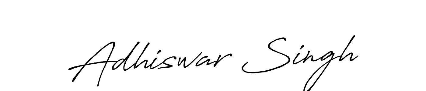 Adhiswar Singh stylish signature style. Best Handwritten Sign (Antro_Vectra_Bolder) for my name. Handwritten Signature Collection Ideas for my name Adhiswar Singh. Adhiswar Singh signature style 7 images and pictures png