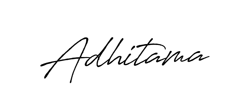 Here are the top 10 professional signature styles for the name Adhitama. These are the best autograph styles you can use for your name. Adhitama signature style 7 images and pictures png