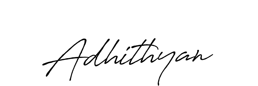 Make a beautiful signature design for name Adhithyan. With this signature (Antro_Vectra_Bolder) style, you can create a handwritten signature for free. Adhithyan signature style 7 images and pictures png