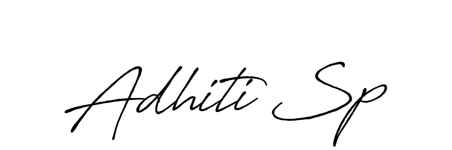 if you are searching for the best signature style for your name Adhiti Sp. so please give up your signature search. here we have designed multiple signature styles  using Antro_Vectra_Bolder. Adhiti Sp signature style 7 images and pictures png