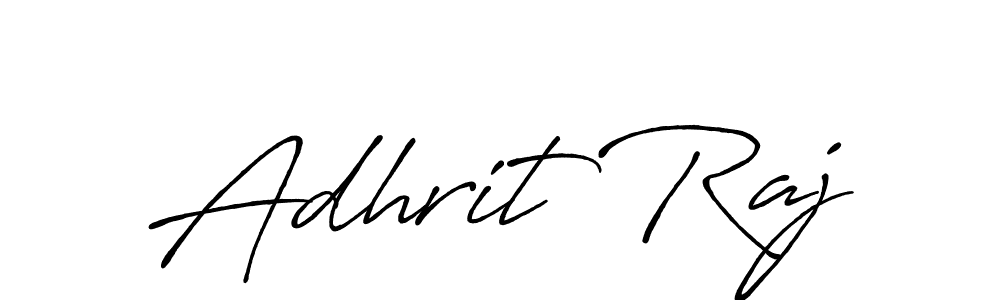 Once you've used our free online signature maker to create your best signature Antro_Vectra_Bolder style, it's time to enjoy all of the benefits that Adhrit Raj name signing documents. Adhrit Raj signature style 7 images and pictures png
