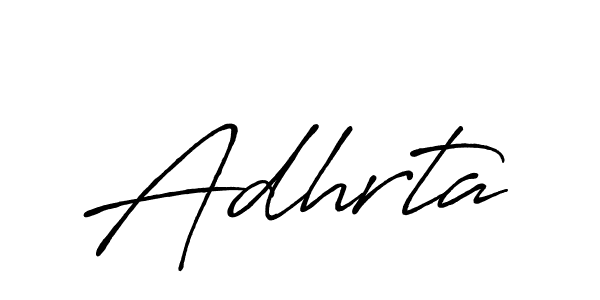Create a beautiful signature design for name Adhrta. With this signature (Antro_Vectra_Bolder) fonts, you can make a handwritten signature for free. Adhrta signature style 7 images and pictures png