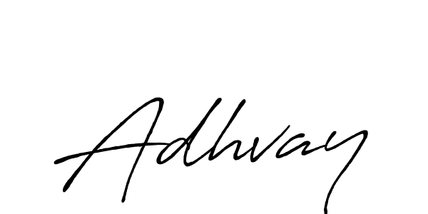 You can use this online signature creator to create a handwritten signature for the name Adhvay. This is the best online autograph maker. Adhvay signature style 7 images and pictures png