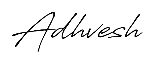 Antro_Vectra_Bolder is a professional signature style that is perfect for those who want to add a touch of class to their signature. Get Adhvesh name fancy signature for free. Adhvesh signature style 7 images and pictures png