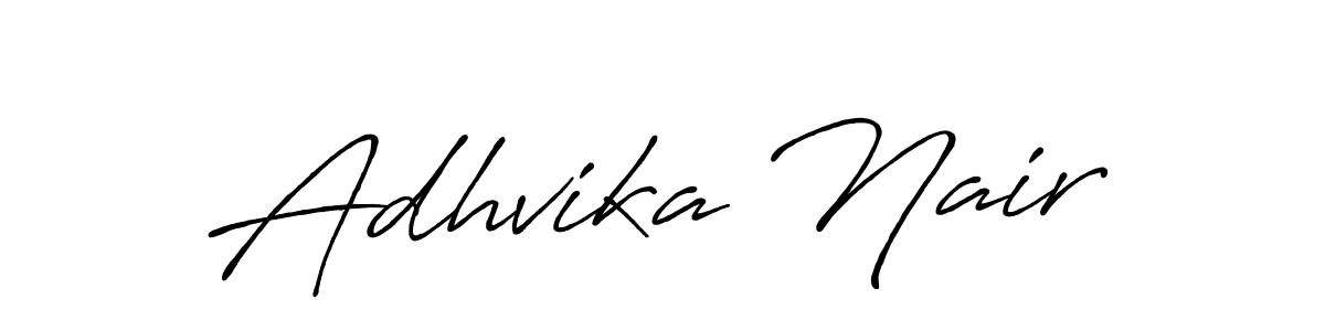 Here are the top 10 professional signature styles for the name Adhvika Nair. These are the best autograph styles you can use for your name. Adhvika Nair signature style 7 images and pictures png