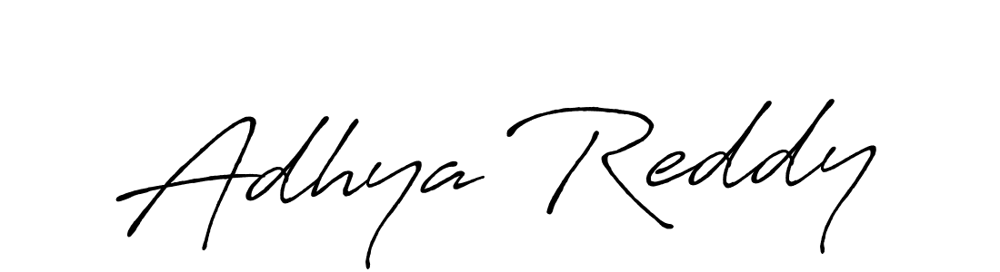 Similarly Antro_Vectra_Bolder is the best handwritten signature design. Signature creator online .You can use it as an online autograph creator for name Adhya Reddy. Adhya Reddy signature style 7 images and pictures png