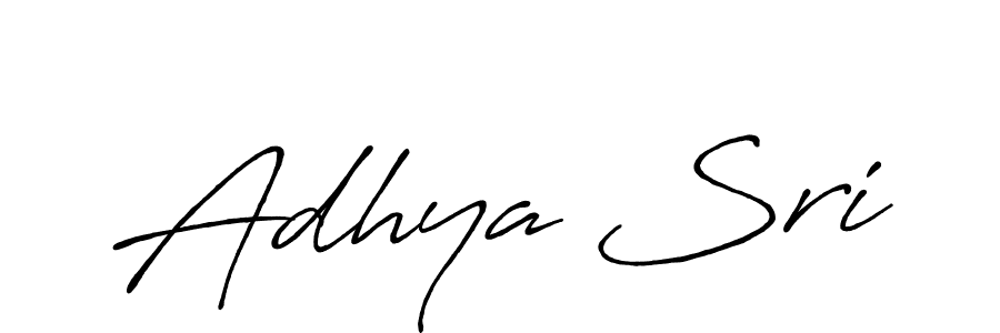 Also You can easily find your signature by using the search form. We will create Adhya Sri name handwritten signature images for you free of cost using Antro_Vectra_Bolder sign style. Adhya Sri signature style 7 images and pictures png