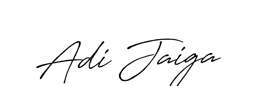 How to make Adi Jaiga signature? Antro_Vectra_Bolder is a professional autograph style. Create handwritten signature for Adi Jaiga name. Adi Jaiga signature style 7 images and pictures png