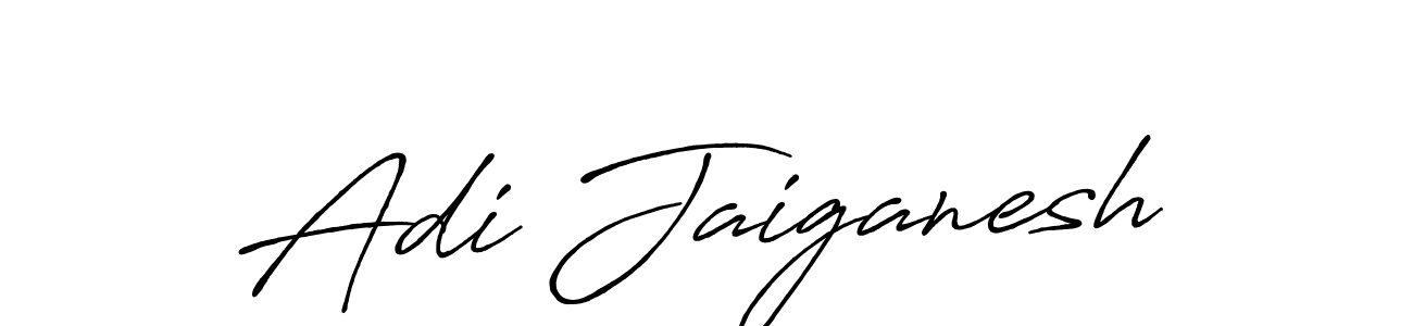 It looks lik you need a new signature style for name Adi Jaiganesh. Design unique handwritten (Antro_Vectra_Bolder) signature with our free signature maker in just a few clicks. Adi Jaiganesh signature style 7 images and pictures png