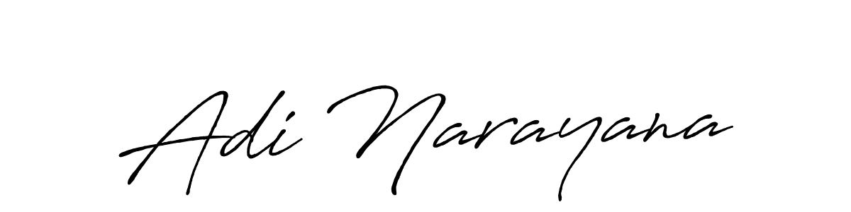 How to make Adi Narayana signature? Antro_Vectra_Bolder is a professional autograph style. Create handwritten signature for Adi Narayana name. Adi Narayana signature style 7 images and pictures png