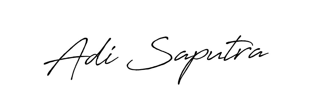 Adi Saputra stylish signature style. Best Handwritten Sign (Antro_Vectra_Bolder) for my name. Handwritten Signature Collection Ideas for my name Adi Saputra. Adi Saputra signature style 7 images and pictures png