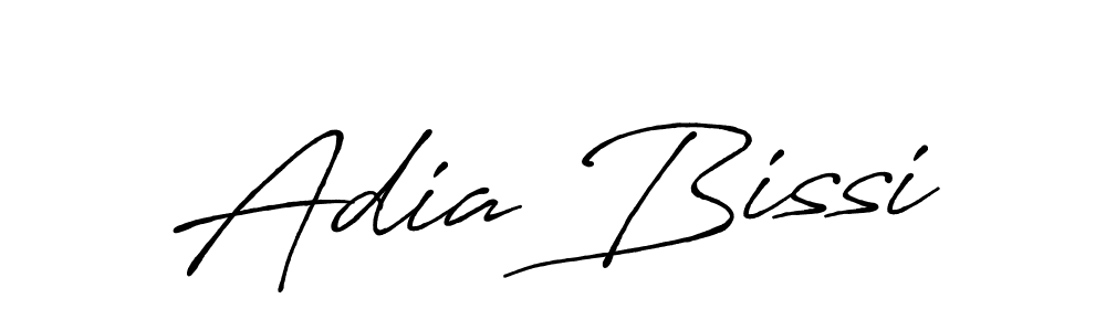 Once you've used our free online signature maker to create your best signature Antro_Vectra_Bolder style, it's time to enjoy all of the benefits that Adia Bissi name signing documents. Adia Bissi signature style 7 images and pictures png