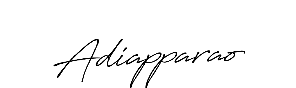 Make a beautiful signature design for name Adiapparao. Use this online signature maker to create a handwritten signature for free. Adiapparao signature style 7 images and pictures png