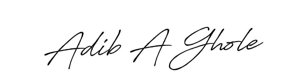 Once you've used our free online signature maker to create your best signature Antro_Vectra_Bolder style, it's time to enjoy all of the benefits that Adib A Ghole name signing documents. Adib A Ghole signature style 7 images and pictures png