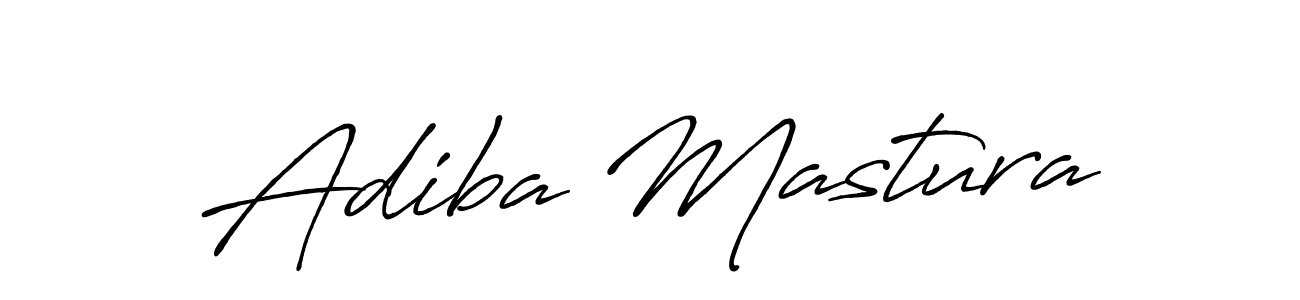 Design your own signature with our free online signature maker. With this signature software, you can create a handwritten (Antro_Vectra_Bolder) signature for name Adiba Mastura. Adiba Mastura signature style 7 images and pictures png
