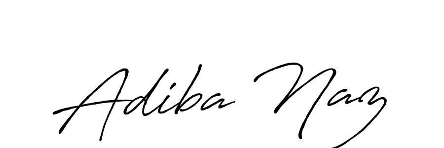 if you are searching for the best signature style for your name Adiba Naz. so please give up your signature search. here we have designed multiple signature styles  using Antro_Vectra_Bolder. Adiba Naz signature style 7 images and pictures png