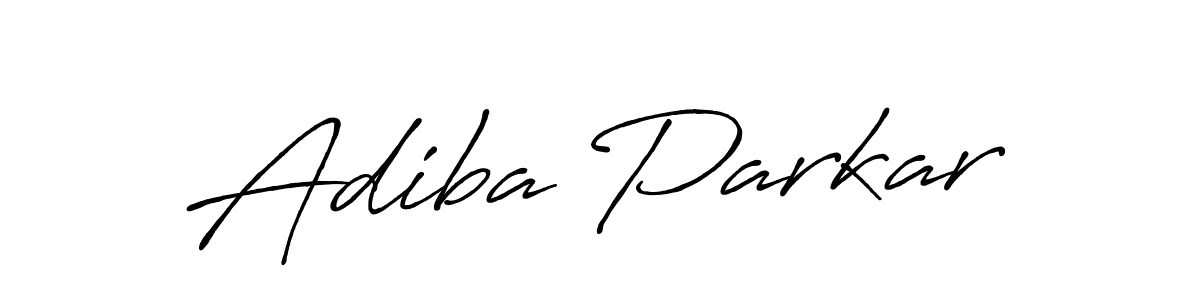 if you are searching for the best signature style for your name Adiba Parkar. so please give up your signature search. here we have designed multiple signature styles  using Antro_Vectra_Bolder. Adiba Parkar signature style 7 images and pictures png