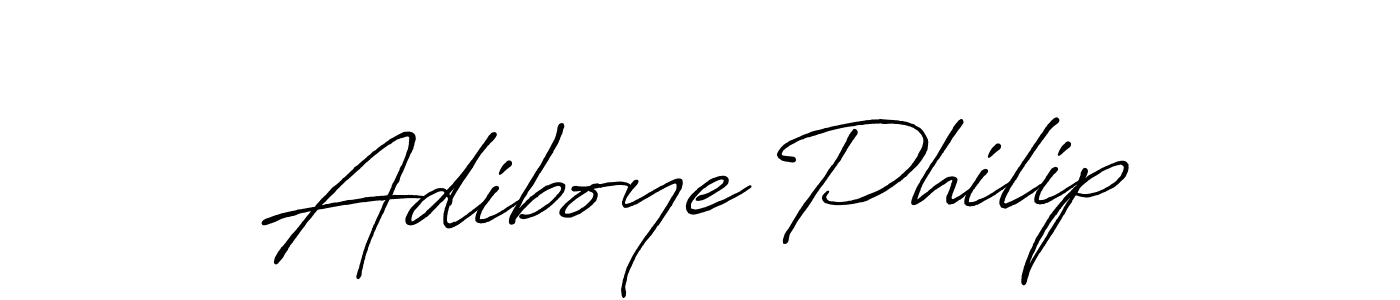 if you are searching for the best signature style for your name Adiboye Philip. so please give up your signature search. here we have designed multiple signature styles  using Antro_Vectra_Bolder. Adiboye Philip signature style 7 images and pictures png