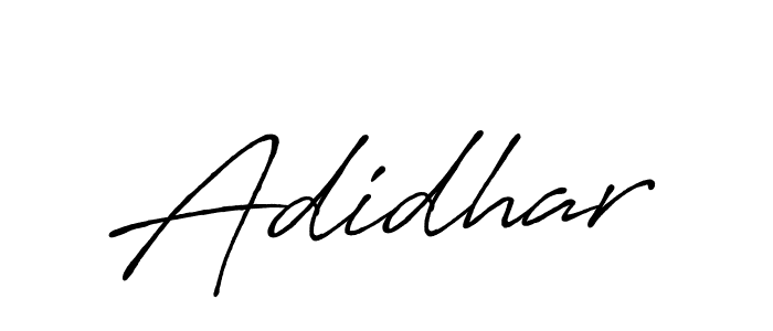 Create a beautiful signature design for name Adidhar. With this signature (Antro_Vectra_Bolder) fonts, you can make a handwritten signature for free. Adidhar signature style 7 images and pictures png