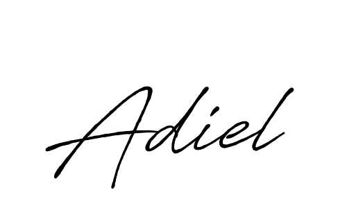 This is the best signature style for the Adiel name. Also you like these signature font (Antro_Vectra_Bolder). Mix name signature. Adiel signature style 7 images and pictures png