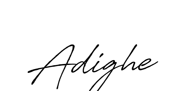 Make a beautiful signature design for name Adighe. With this signature (Antro_Vectra_Bolder) style, you can create a handwritten signature for free. Adighe signature style 7 images and pictures png