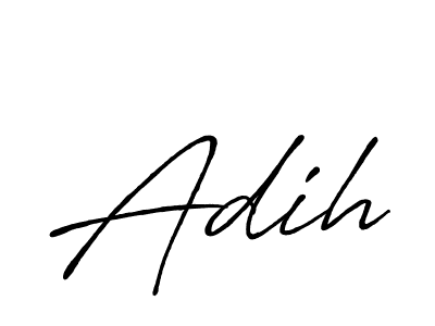 if you are searching for the best signature style for your name Adih. so please give up your signature search. here we have designed multiple signature styles  using Antro_Vectra_Bolder. Adih signature style 7 images and pictures png