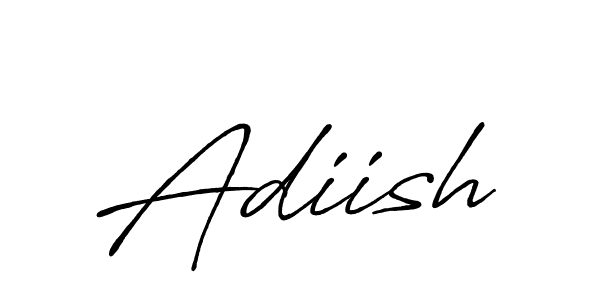 Antro_Vectra_Bolder is a professional signature style that is perfect for those who want to add a touch of class to their signature. It is also a great choice for those who want to make their signature more unique. Get Adiish name to fancy signature for free. Adiish signature style 7 images and pictures png