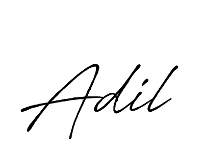 The best way (Antro_Vectra_Bolder) to make a short signature is to pick only two or three words in your name. The name Adil include a total of six letters. For converting this name. Adil signature style 7 images and pictures png