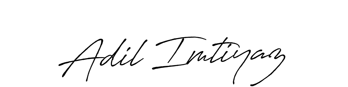 How to make Adil Imtiyaz name signature. Use Antro_Vectra_Bolder style for creating short signs online. This is the latest handwritten sign. Adil Imtiyaz signature style 7 images and pictures png