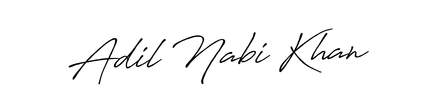 Adil Nabi Khan stylish signature style. Best Handwritten Sign (Antro_Vectra_Bolder) for my name. Handwritten Signature Collection Ideas for my name Adil Nabi Khan. Adil Nabi Khan signature style 7 images and pictures png