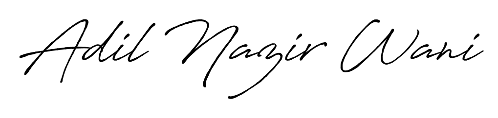 This is the best signature style for the Adil Nazir Wani name. Also you like these signature font (Antro_Vectra_Bolder). Mix name signature. Adil Nazir Wani signature style 7 images and pictures png
