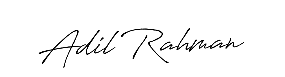 It looks lik you need a new signature style for name Adil Rahman. Design unique handwritten (Antro_Vectra_Bolder) signature with our free signature maker in just a few clicks. Adil Rahman signature style 7 images and pictures png