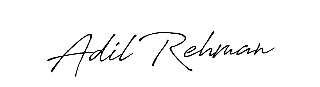 Create a beautiful signature design for name Adil Rehman. With this signature (Antro_Vectra_Bolder) fonts, you can make a handwritten signature for free. Adil Rehman signature style 7 images and pictures png