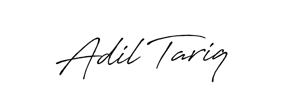 How to make Adil Tariq signature? Antro_Vectra_Bolder is a professional autograph style. Create handwritten signature for Adil Tariq name. Adil Tariq signature style 7 images and pictures png