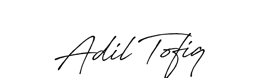 This is the best signature style for the Adil Tofiq name. Also you like these signature font (Antro_Vectra_Bolder). Mix name signature. Adil Tofiq signature style 7 images and pictures png