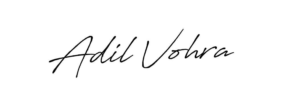 Similarly Antro_Vectra_Bolder is the best handwritten signature design. Signature creator online .You can use it as an online autograph creator for name Adil Vohra. Adil Vohra signature style 7 images and pictures png
